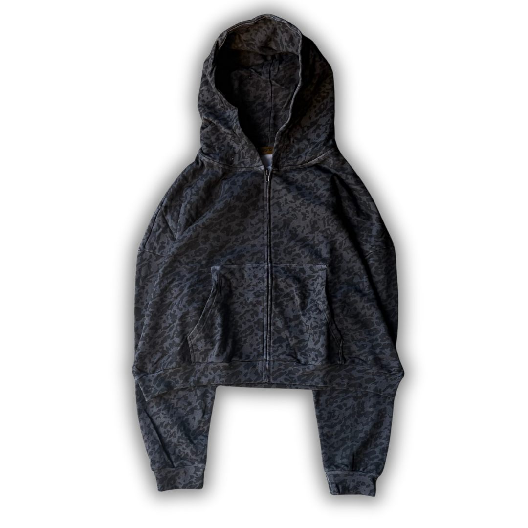 "Panthera" Zip-Up - Ebony