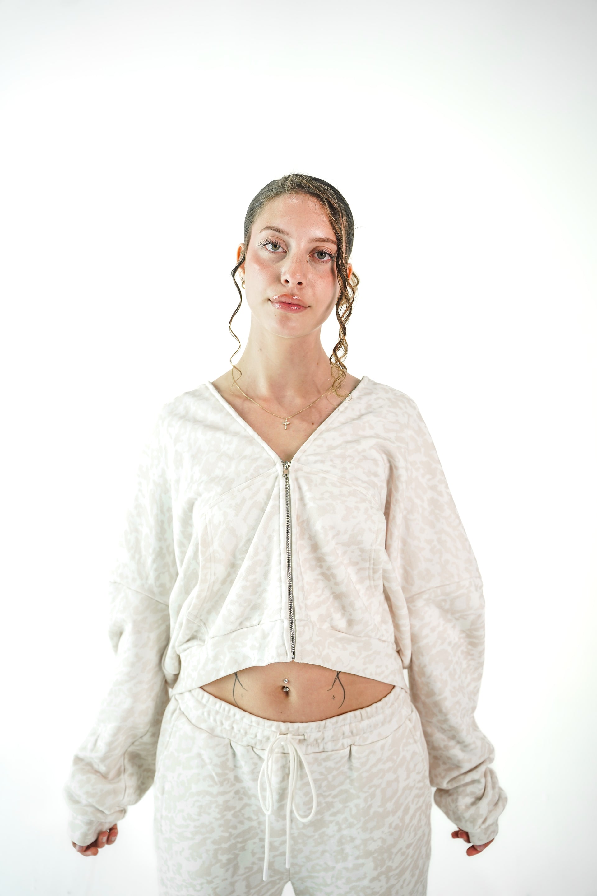 “Panthera” Zip-Up - Arctic